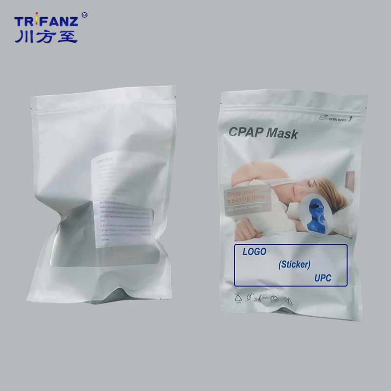 Packaging With LOGO style of Full Face CPAP Mask With Headgear