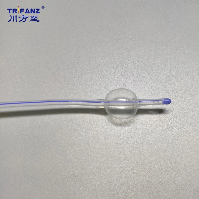 High volume balloon of Silicone Urethral Catheter High volume balloon of Silicone Urethral Catheter
