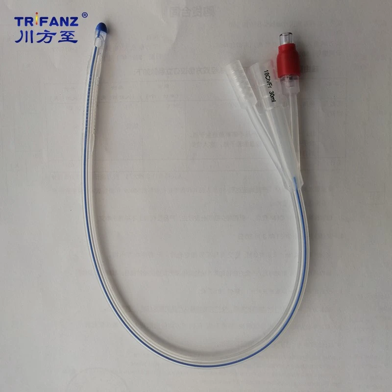 3 Way Silicone Foley Catheter 3 Way Silicone Foley Catheter